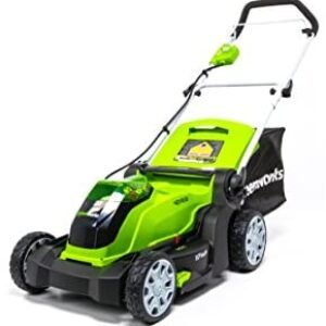 Greenworks 40V 17 inch Cordless Lawn Mower,Tool Only, MO40B01