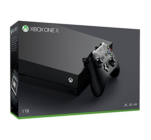 Microsoft Xbox One X Console – 1TB w/ Accessories – Black