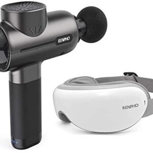 RENPHO Eye Massager and R3 Mini Massage Gun