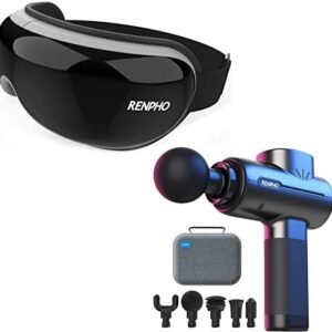 RENPHO Eye Massager and Portable Massage Gun