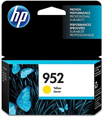 HP 952 | Ink Cartridge | Yellow | Works with HP OfficeJet Pro 7700 Series, 8200 Series, 8700 Series | L0S55AN