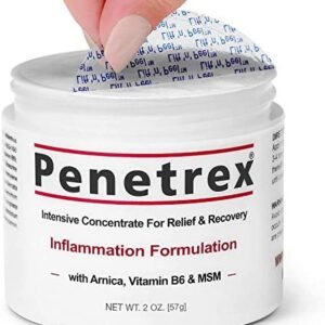 Penetrex Joint & Muscle Therapy, 2 Oz Cream – Intensive Concentrate for Relief & Recovery – Whole-Body Formulation with Arnica, Vitamin B6 & MSM (DMSO2) for Your Back, Neck, Knee, Hand, Shoulder, Foot