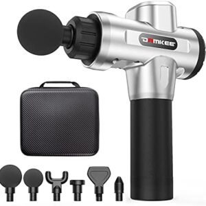 Massage Gun Professional Deep Tissue Massager Handheld Percussion Massage for Full Body Muscle Recovery and Pain Relief Device Electric Massagers for Neck and Back DamKee DK-01