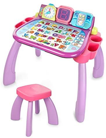 VTech Touch and Learn Activity Desk, Purple