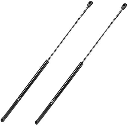 X AUTOHAUX 2pcs 27.5inch 38Lbs/169N Black Universal Lift Supports Struts Shocks Gas Spring for Car Boat RV