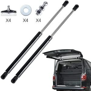 CARINLIFE 12 inch Gas Spring Lift Supports 50b/230N Per Gas Lift Cylinder 2 Pack Camper Windows Replacement Leer Truck Cap Parts Camper Shells Leer Truck Cap Lock Replacement