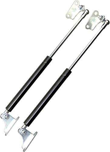 Apexstone 2pcs 300N/67LB 15inch Gas Spring/Prop/Strut/Shock/Lift Support with L-type Mounts