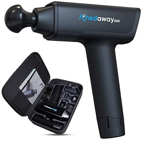 Achedaway Pro 16mm Amplitude Massage Gun Deep Tissue Percussion Muscle Massager for Athletes Handheld Muscle Electric Gun – Carrying Case Included