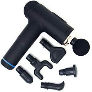 Deesse Massage Gun Deep Tissue Percussion Muscle Massager，Purewave Trigger Point Massager Hand-Held Massager Electric, Fascia Gun for Muscle Pain and Stiffness，20 Gears, 6 Accessories，Business Gift…