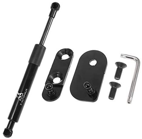 X AUTOHAUX Car Tailgate Lift Support Rear Gate Gas Struts Spring Black Set for Ford for Ranger 2019-2020