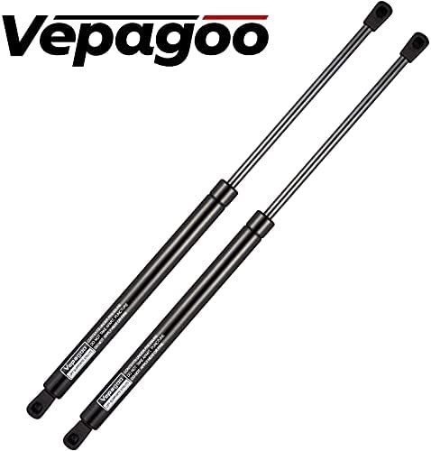 C1608055 19.7 inch 120Lbs Shock Struts for are Leer Truck Bed Tonneau Cover RV Bed Lift Camper Shell, Shed Window Floor Hatch Door, and Other DIY Applications, Set of 2 Vepagoo.