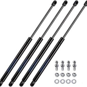 20 inch 100lbs Gas Strut C16-08054 Heavy Duty Gas Spring Shocks for Tonneau Cover Camper RV Bed Floor Hatch Door (Suitable Support Lid Weight: 85~110lbs), Pack of 2