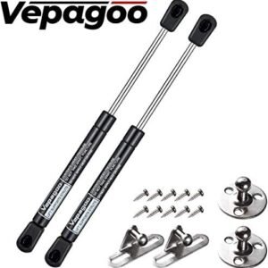7in 80N/18lb Gas Strut Gas Shock Spring Lid Support for Cabinet Door Sentry Safe Box Toy Box,Set of 2