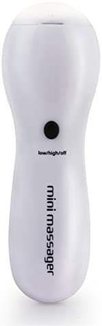 Uniclife Mini Penguin Massager,Portable Massage, Neck, Shoulders and Back, Battery Operated, White