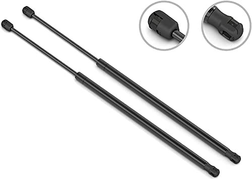 19.69 IN 2Pcs Rear Back WINDOW GLASS Struts Lift Supports Shock Gas Spring Compatible With JEEP 2012-2017 WRANGLER / 2018-2018 WRANGLER JK (Note: With Factory Top, Support Length 19.68 inch)