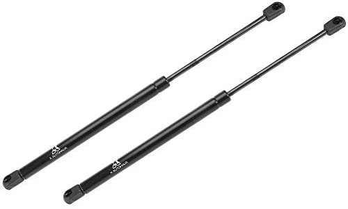 X AUTOHAUX 2pcs 17inch 40Lb Black Universal Gas Spring Shock Lift Supports Gas Struts for RV Car Boat