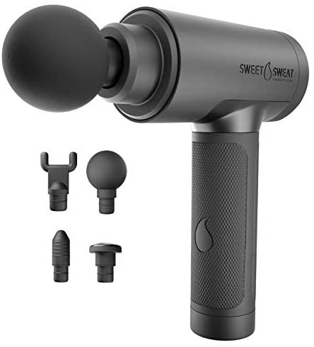 Sweet Sweat Therapy Massage Gun | Deep Tissue Body Massage Gun – Cordless & Rechargeable