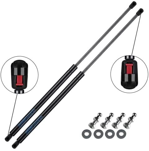 27 inch 45 lbs Gas Struts Spring Shocks Replacement Lift Supports for Undercover Bedcover Tonneau Cover, ST270ED1-45 ST270P45EZ10 2Pcs Set