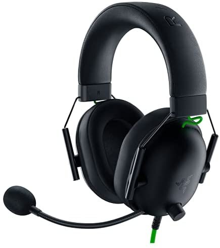 Razer BlackShark V2 X Gaming Headset: 7.1 Surround Sound – 50mm Drivers – Memory Foam Cushion – for PC, PS4, PS5, Switch, Xbox One, Xbox Series X|S, Mobile – 3.5mm Audio Jack – Black