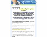 4 Week Diet – 4 Week Diet | Lose Weight Fast and Easy | Weight Loss