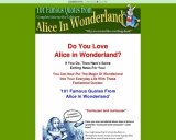 101 Famous Quotes From Alice In Wonderland Interactive eBook