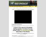 Race Specialist::