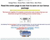 www.Hplans.us Garage, House, Cabin, Shed, Playhouse, Greenhouse & Barn Plans