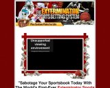 The Exterminator Sports Betting System By Author Of The #1 System